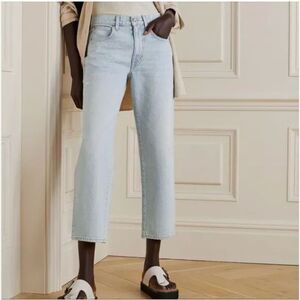 Slvrlake Sophie Crop in Love Song Light Wash Denim High Rise Jeans Size 29